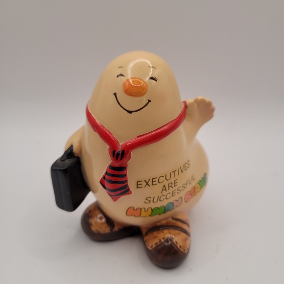Vintage Human Bean Executives 1981 figurine Enesco - Picture 1 of 9